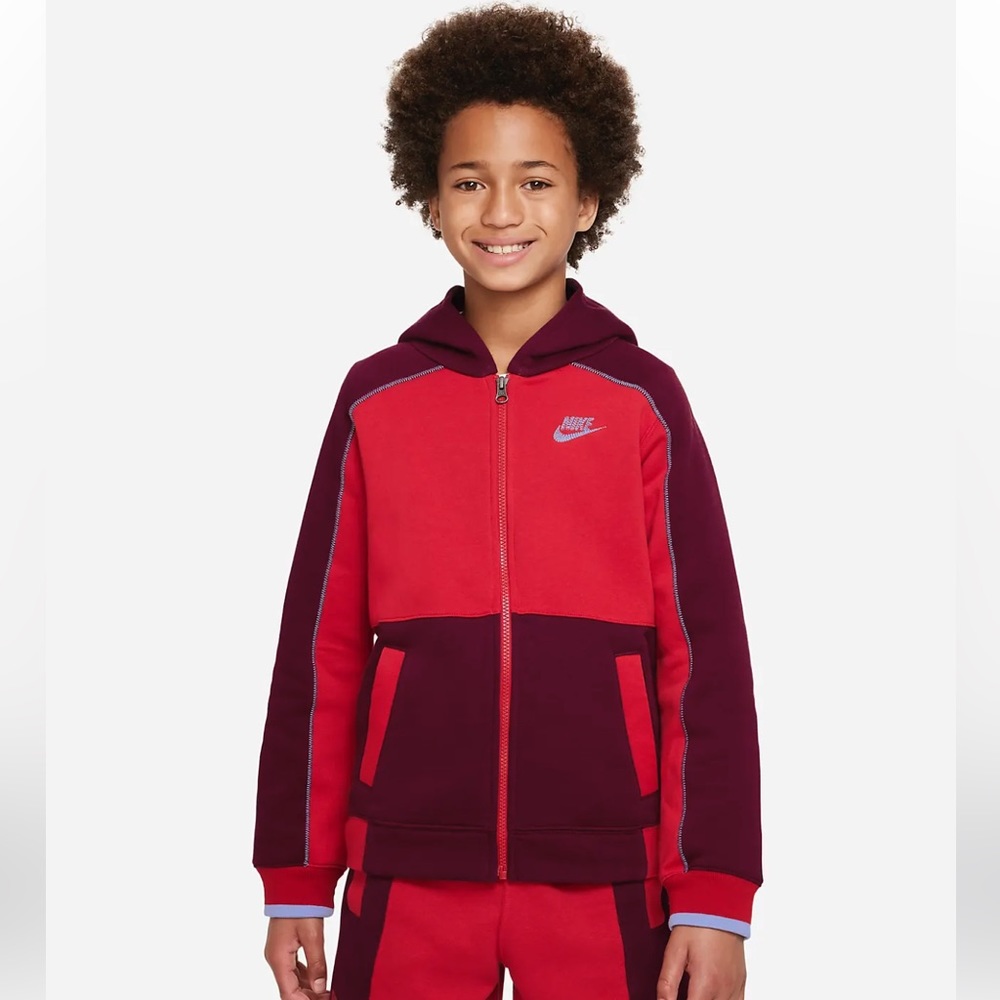 🆕| Nike Boys’ Sportswear Full-Zip Hoodie